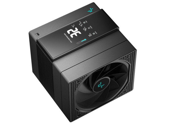 Hladilnik za procesor DeepCool ASSASSIN IV VC VISION, 140mm, Vapor Chamber, LCD, črn