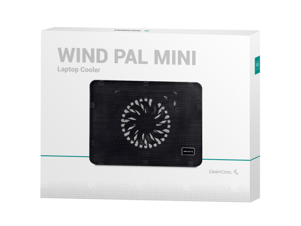 Hladilno stojalo za prenosnik do 15.6" DeepCool WIND PAL MINI, 1x tih ventilator