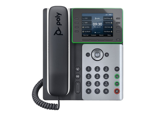 HP Poly Edge E300 IP Phone & PoE-enabled