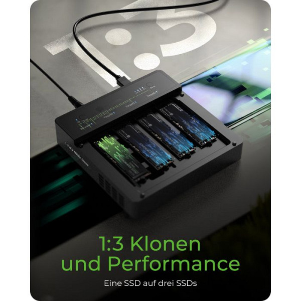 IcyBox IB-4013MCL-C4 klonirna postaja
