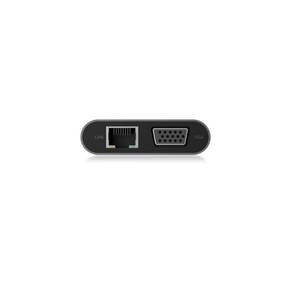 IcyBox IB-DK4040-CPD priklopna postaja s Power Delivery 100W