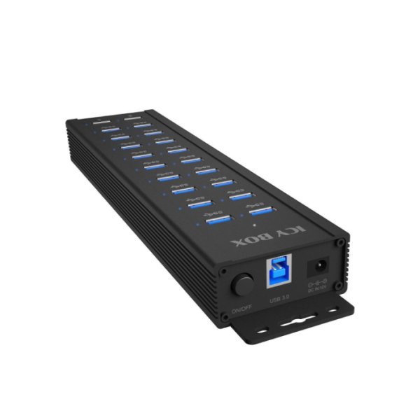 IcyBox IB-HUB1720-U3 20 v 1 portni USB hub
