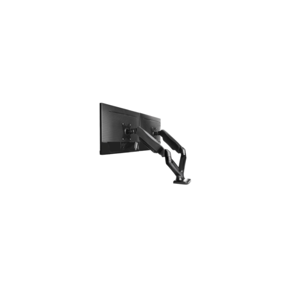 IcyBox IB-MS304-T dvojni namizni nosilec za monitorja do 27