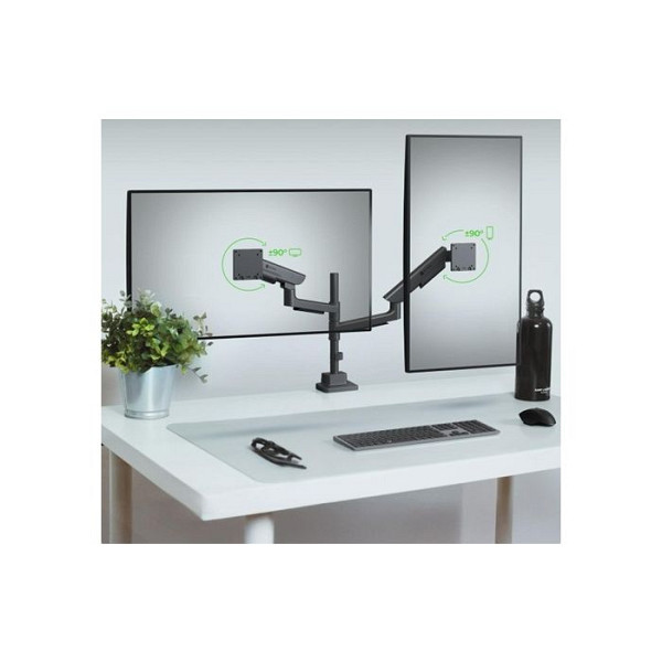 IcyBox IB-MS702-T dvojni namizni nosilec za monitorja do 57