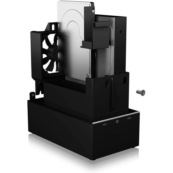 IcyBox IB-RD3621-C31 zunanje RAID ohišje za 2 3,5