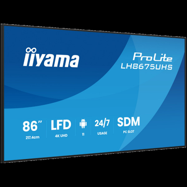 IIYAMA Prolite LH8675UHS-B2AG LFD - 217 cm (85.6
