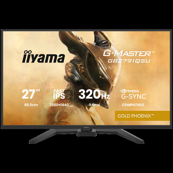 IIYAMA Monitor LED GB2791QSU-B1 G-MASTER 27