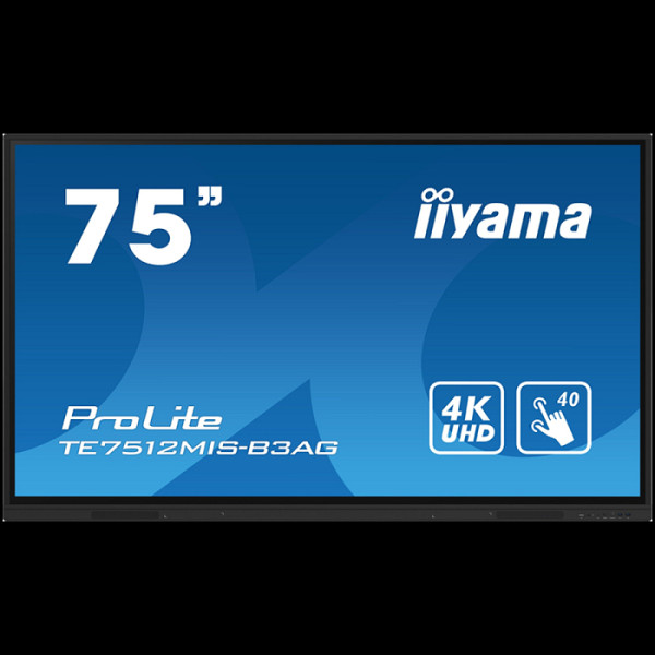 IIYAMA Prolite TE7512MIS-B3AG LFD (zaslon na dotik) - 189.3 cm (75