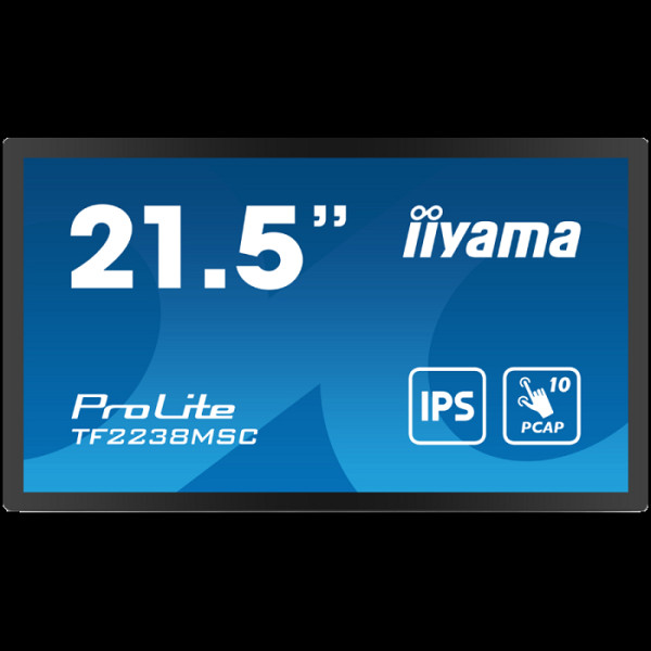 IIYAMA Prolite TF2238MSC-B1 na dotik monitor - 54.6 cm (21.5