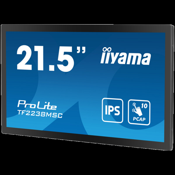 IIYAMA Prolite TF2238MSC-B1 na dotik monitor - 54.6 cm (21.5
