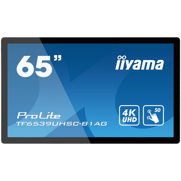 IIYAMA Prolite TF6539UHSC-B1AG LFD (zaslon na dotik) - 165 cm (65