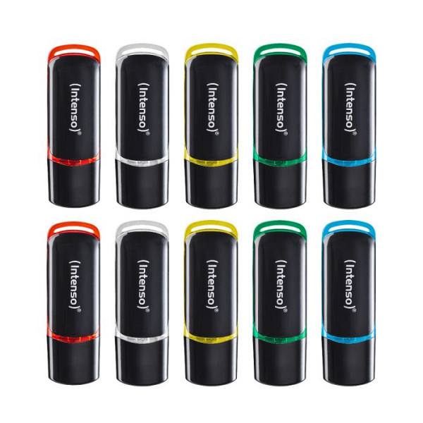 Intenso 10x8GB Business Line USB 2.0 spominski ključki - Barvni