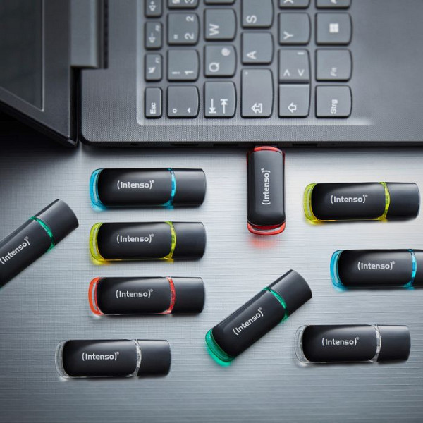 Intenso 10x8GB Business Line USB 2.0 spominski ključki - Barvni