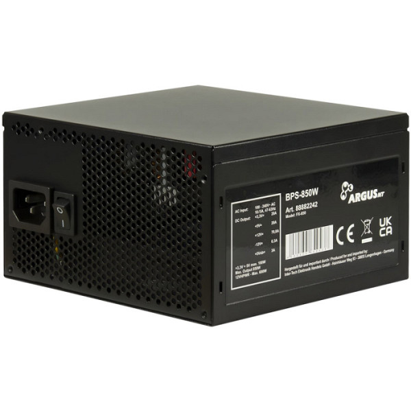 INTER-TECH Argus BPS-850W 80Plus Bronze ATX napajalnik