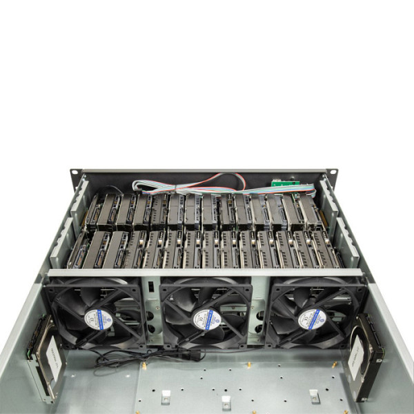 INTER-TECH IPC 4F28 rack industrijsko mining ohišje