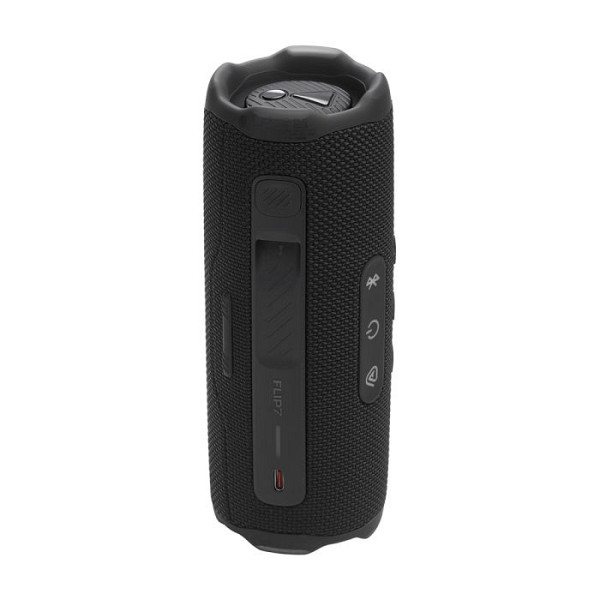 JBL Flip 7 Bluetooth prenosni zvočnik, črn