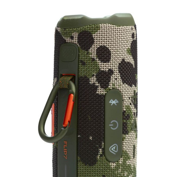 JBL Flip 7 Bluetooth prenosni zvočnik, vojaški