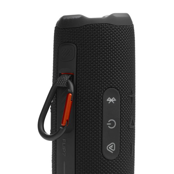 JBL Flip 7 Bluetooth prenosni zvočnik, črn