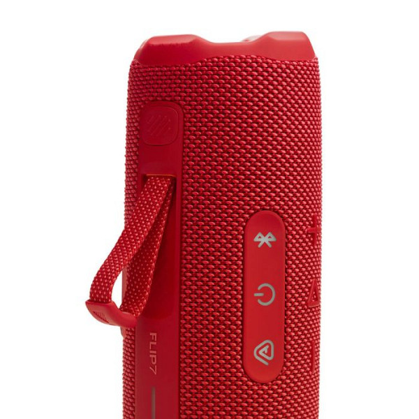 JBL Flip 7 Bluetooth prenosni zvočnik, rdeč