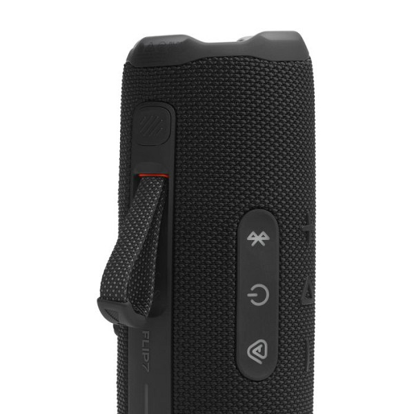 JBL Flip 7 Bluetooth prenosni zvočnik, črn
