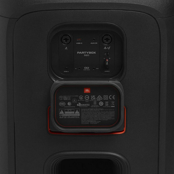 JBL PartyBox 520 prenosni zvočnik 400W, BT, RGB, USB