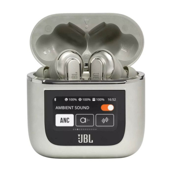 JBL Tour Pro 2 TWS brezžične slušalke z mikrofonom, champagne