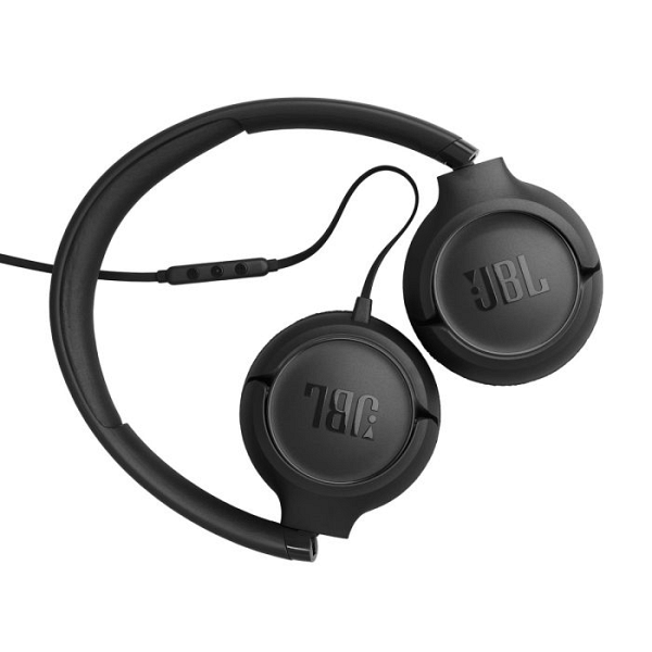 JBL Tune 530C USB-C žične naglavne slušalke, črne