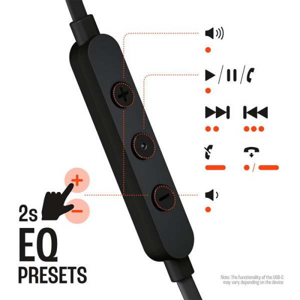 JBL USB-C žične slušalke Tune 310C, modre