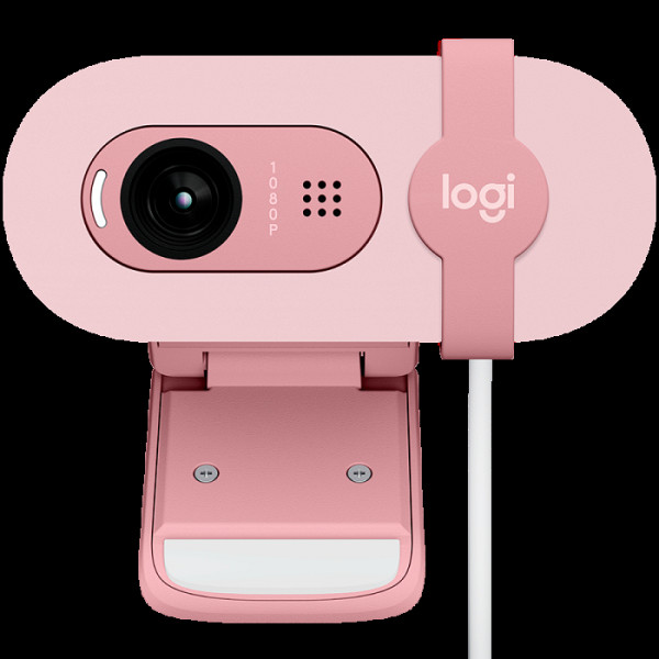 Kamera Logitech Brio 100, roza, USB