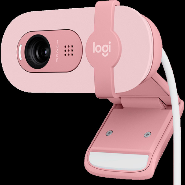 Kamera Logitech Brio 100, roza, USB