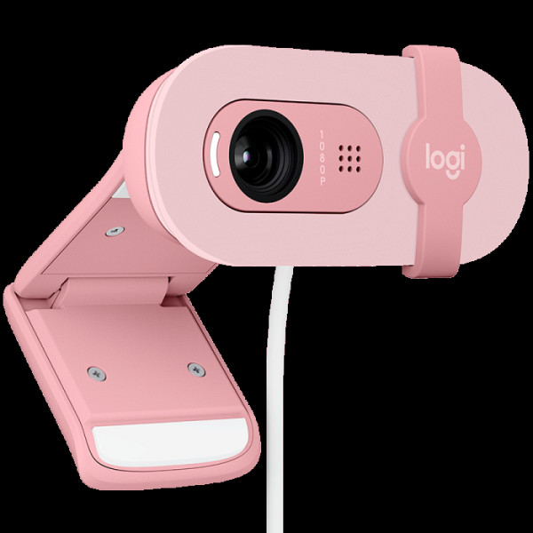 Kamera Logitech Brio 100, roza, USB