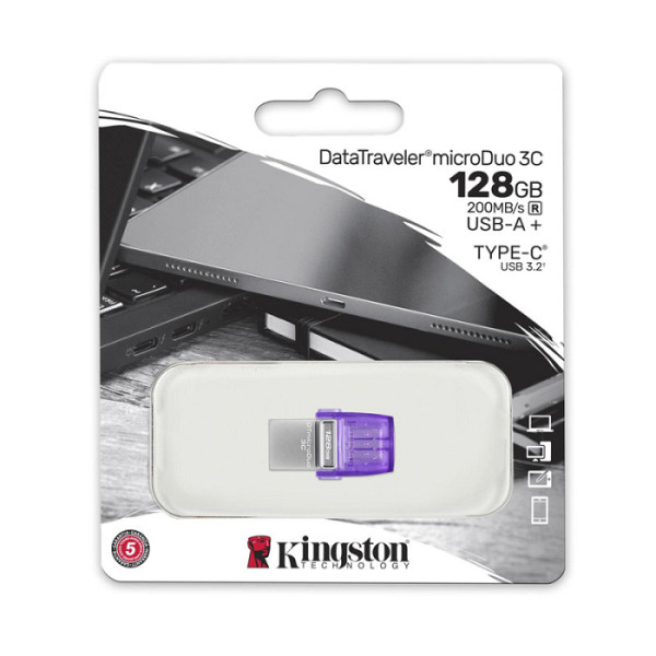 KINGSTON 128GB DataTraveler microDuo 3C