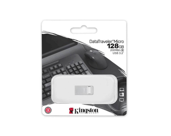 KINGSTON DataTraveler Micro USB 128GB 3.2 Gen 1 DTMC3G2/128GB USB ključ