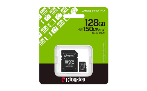 KINGSTON 128GB microSDXC Canvas Select