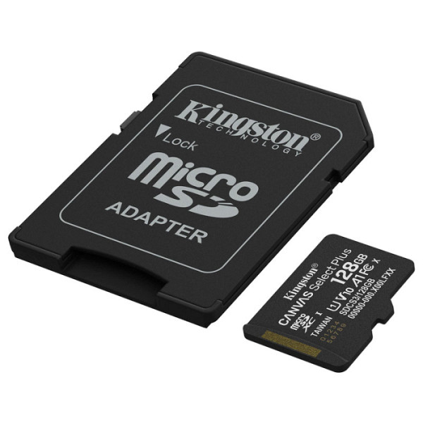 KINGSTON 128GB microSDXC Canvas Select