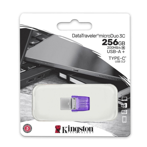 KINGSTON 256GB DataTraveler microDuo 3C