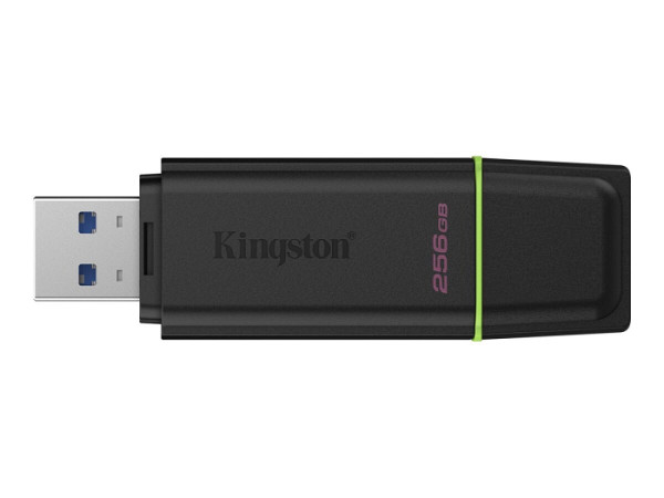 KINGSTON 256GB Portable USB 3.2 Bk/Green