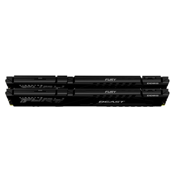 KINGSTON Fury Beast Black 64GB (2x32GB) 6000MT/s DDR5 CL38 EXPO KF560C36BBEK2-64 ram pomnilnik