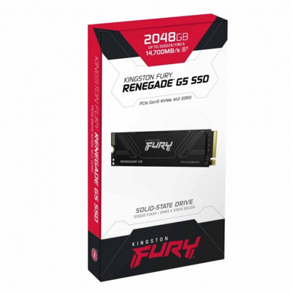 KINGSTON Fury Renegade G5 2TB M.2 2280 PCIe 5.0 NVMe SSD SFYR2S/2T0