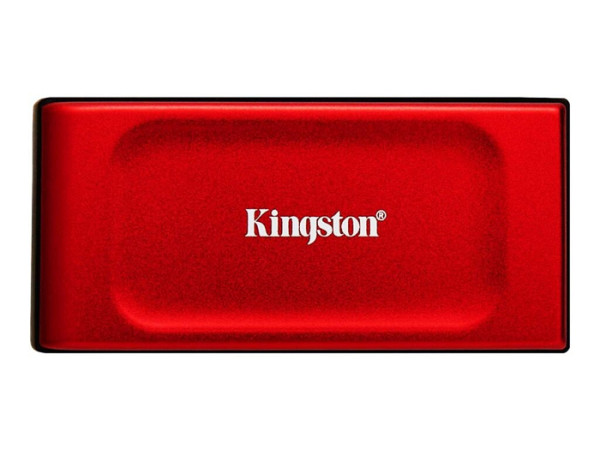Zunanji SSD 1TB Type-C USB 3.2 Gen2 NVMe, Kingston XS1000R, rdeč (SXS1000R/1000G)