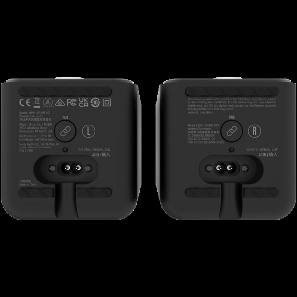 Klipsch Flexus SURR 100 Surround speakers for Flexus Core soundbars, black, pair