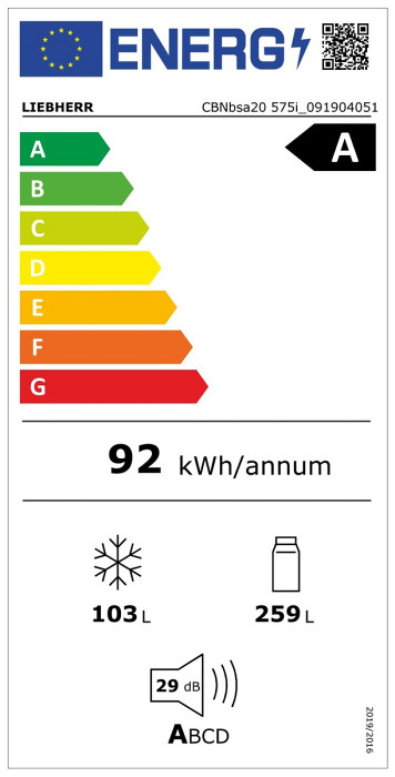 Kombinirani hladilnik z zamrzovalnikom s sistemom BioFresh in NoFrost