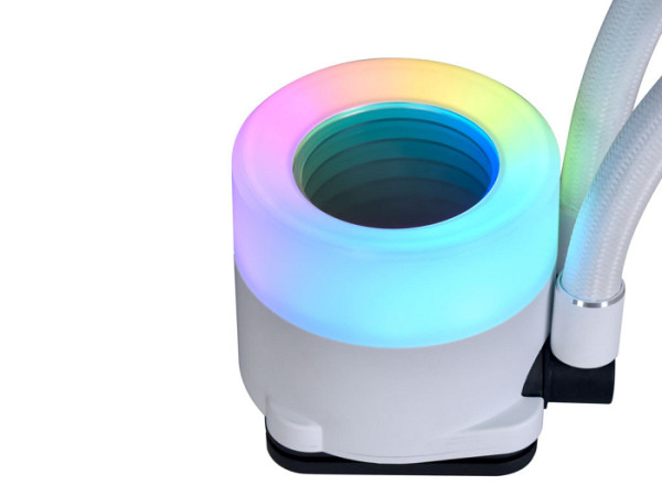 Komplet za tekočinsko hlajenje AIO Liquid Cooler Lian Li GALAHAD II Trinity 360 SL-INF, ARGB, bel