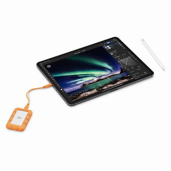 LaCie 2TB Rugged Mini SSD USB-C robusten zunanji SSD disk