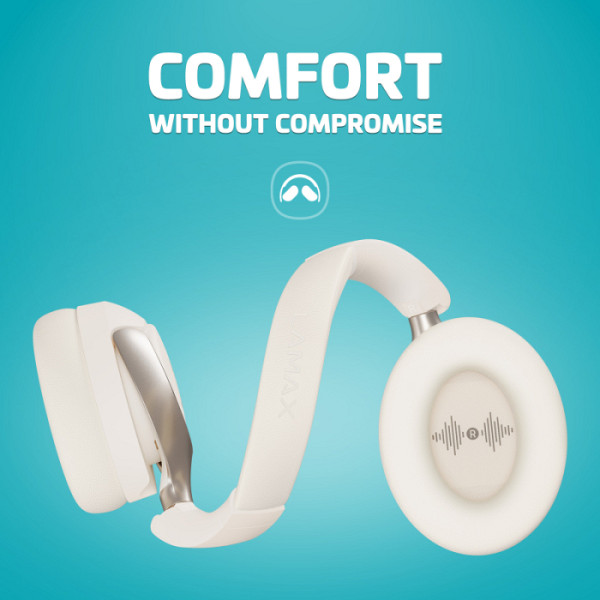 LAMAX HighComfort2 ANC bele slušalke