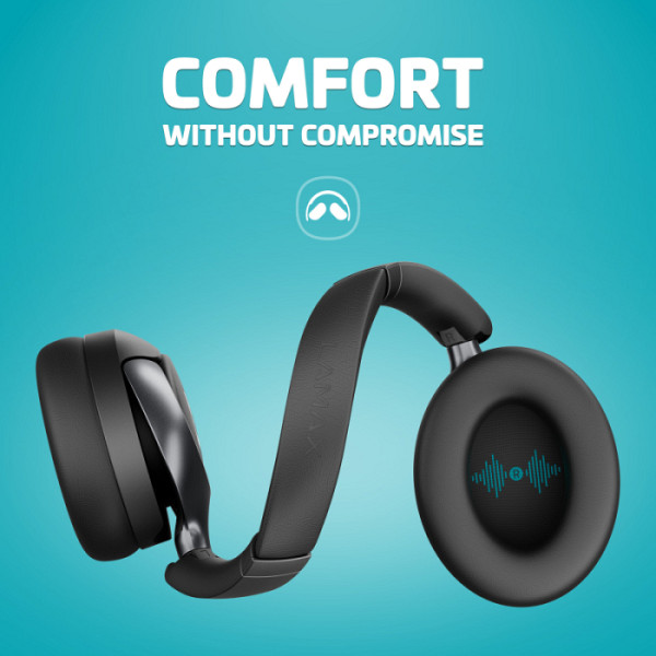 LAMAX HighComfort2 ANC črne slušalke