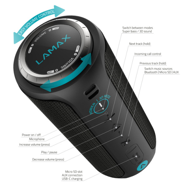 LAMAX Sounder2 zvočnik