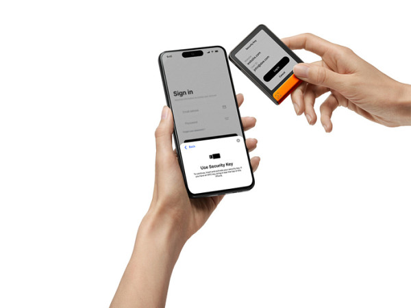 Ledger Flex z Recovery Key, denarnica za Bitcoin in druge kriptovalute, Oranžen