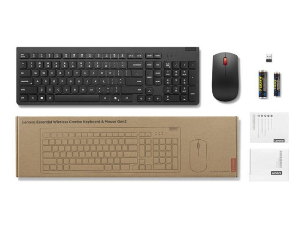 LENOVO Essential Combo Gen2 USB SLO brezžična tipkovnica + miška 4X31R64492