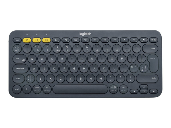LOGI K380 MultiDevice BT Keyb. Grey (US)